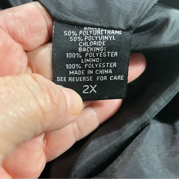 JOUJOU IMITATION LEATHER JACKET - Picture 6 of 8